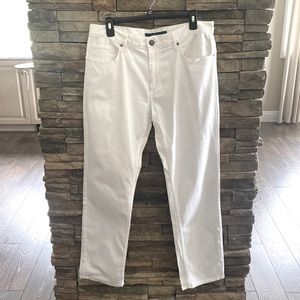 Perry Ellis White Jeans Size 34 x 32